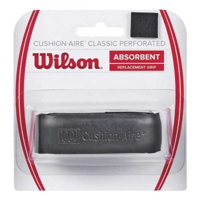 WILSON  Cushion Aire Classic Perforated Tennis Grip Noir