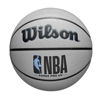 WILSON  NBA Forge Pro UV Ballon de basket Unisexe gris