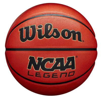 WILSON  NCAA Legend Ball, ballon de basket unisexe orange