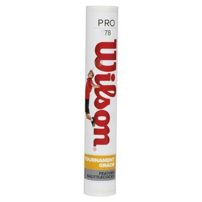 WILSON  Volants De Badminton En Plumes Pro 80 78 