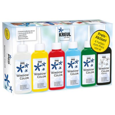 KREUL Window color glas design aktions-set  42847