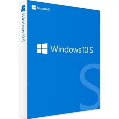 MICROSOFT Windows 10 S - 32 / 64 bits - Cl&eacute; licence &agrave; t&eacute;l&eacute;charger