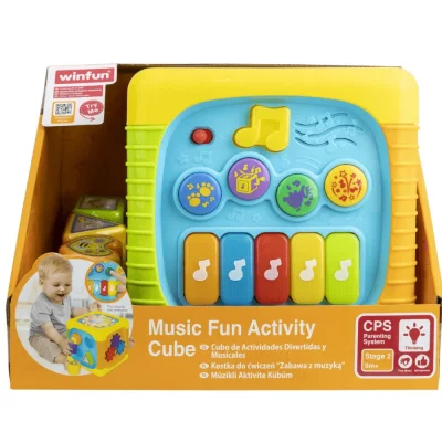 CSTORE Winfun - Music Fun Cube D'activites - Aucune