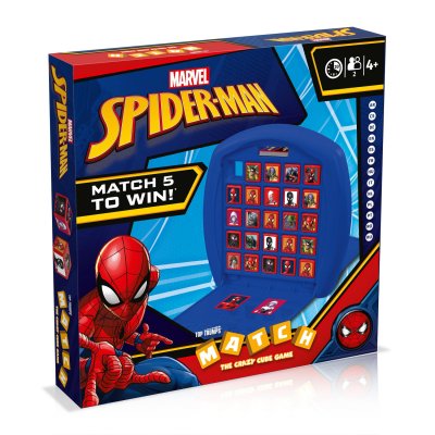 MATCH WINNING MOVES -  SPIDERMAN - Jeu de soci&eacute;t&eacute; - A partir de 4 ans -Version fran&ccedil;aise