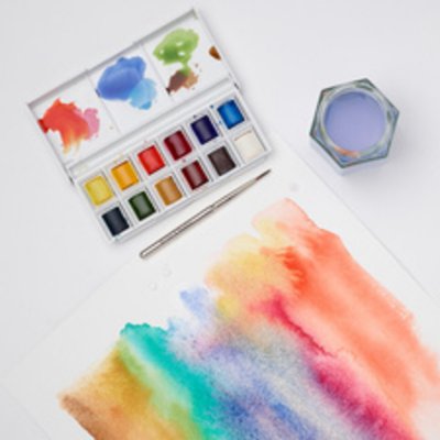 WINSOR & NEWTON WINSOR & NEWTON Bo&icirc;te plastique cwc sketcher 12x1/2g