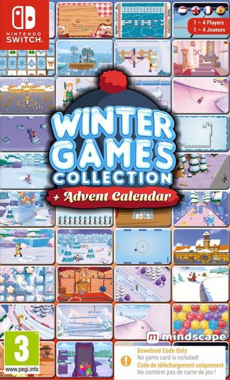 JUST FOR GAMES Winter Games Collection + Calendrier de l'Avent (Code in a Box) (SWITCH)