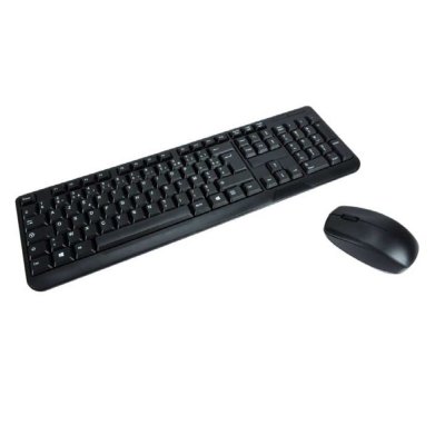 MCL Wireless keyboard / mouse kit black fr ACK-2012W/N