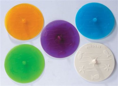 Wirquin 39222501 Bouchon d'&eacute;vier universel Frisby &oslash; 105 mm, blanc