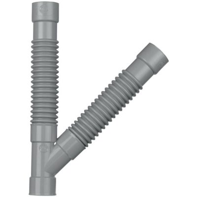 WIRQUIN  79011001 Raccord universel Y magicoude D40 &agrave; coller, gris