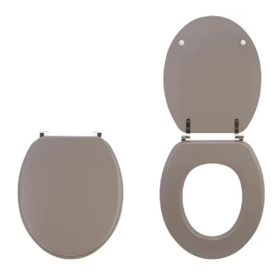 WIRQUIN  - Abattant colors line taupe mat