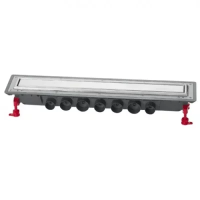 WIRQUIN PRO Wirquin - Caniveau douche Venisio Expert Ht 89mm+Grille inox -800mm