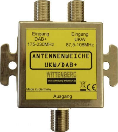 WITTENBERG ANTENNEN  UKW & Dab+ R&eacute;partiteur dantenne FM, Dab+