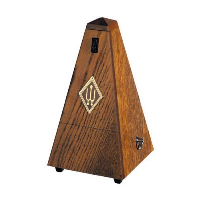 WITTNER  M&eacute;tronome Pyramidal Ch&ecirc;ne brun mat