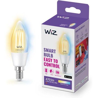 WIZ  Ampoule connect&eacute;e flamme Blanc variable E14 40W