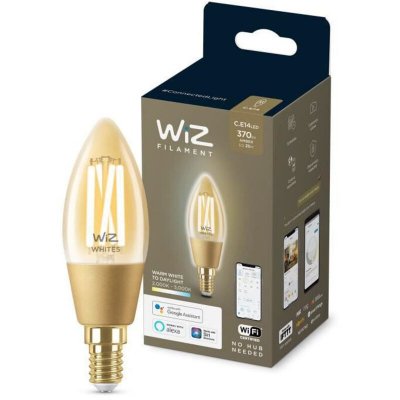 WIZ  - C35 Amber Candle E14 Tunable Filament - Smart Home