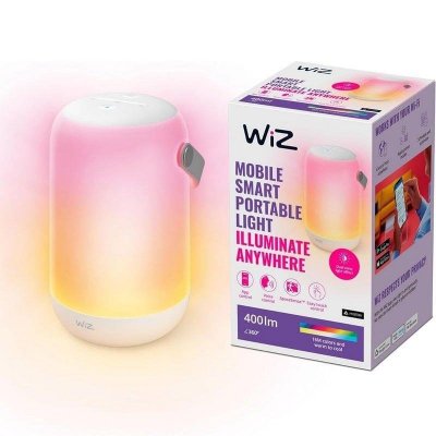 WIZ  l&aacute;mpara m&oacute;vil port&aacute;til wifi 13.5w blanca