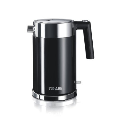 GRAEF WK 62 - Bouilloire - 1.5 litres - 2.2 kWatt - Inox/noir