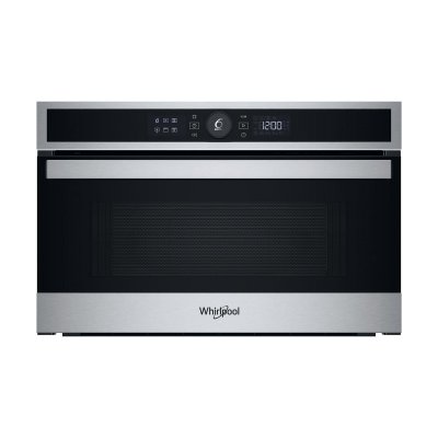 WHIRLPOOL WMD4I4MX Noir, Acier inoxydable Micro-ondes grill Int&eacute;gr&eacute; 31 L 1000 W