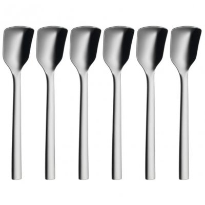 WMF  1291566040 nuova lot de 6 cuill&egrave;res &agrave; glace