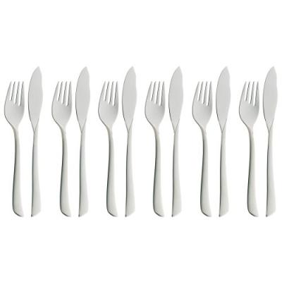 WMF  virginia / 1142356396 couverts &agrave; poisson cromargan protect&reg; 12 pi&egrave;ces