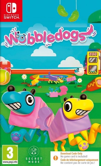 JUST FOR GAMES MAXIMUM ENT. Wobbledogs Nintendo Switch (Code de t&eacute;l&eacute;chargement) - Neuf