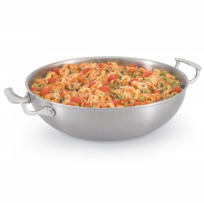 GENERIQUE Wok de Service avec Poign&eacute;es Miramar Cookware &Oslash; 32,1 cm - Pujadas - - Aluminium/inox6Oui