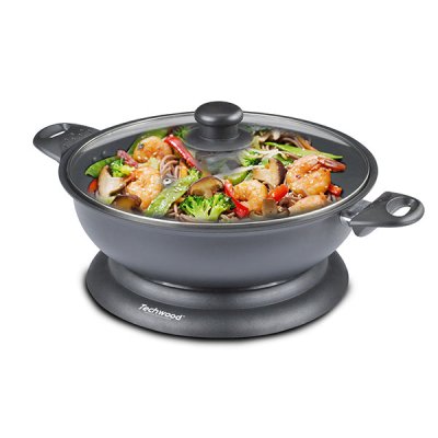 TECHWOOD Wok Electrique 3,6 L 1500 W 