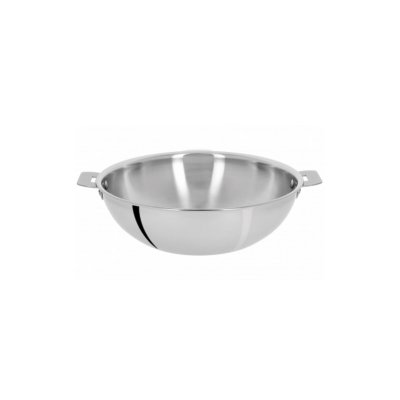 CRISTEL Wok inox 24 cm # WOKT24Q - Casteline poign&eacute;e amovible par 
