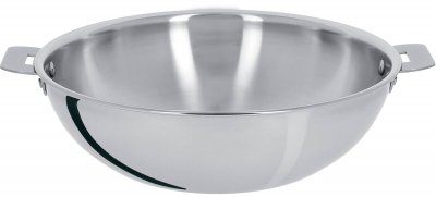 CRISTEL Wok inox Casteline 28 cm -  - Argent - Inox