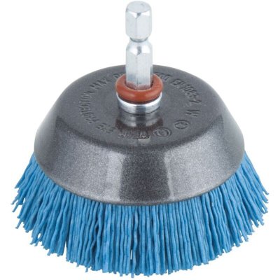 WOLFCRAFT  1 Brosse circulaire nylon - &Oslash; 65 mm - Bleu