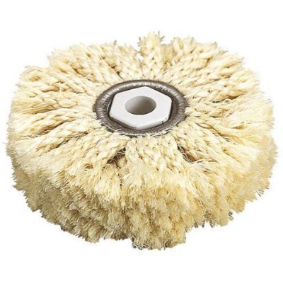 WOLFCRAFT  1 brosse en fibre de sisal 10mm &oslash; 85 20mm