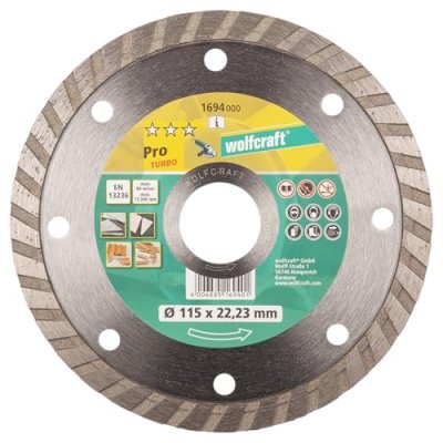 WOLFCRAFT  1 disque diamant pro turbo - &oslash; 115 mm
