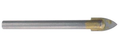 WOLFCRAFT  - 1 foret pour verre et carrelage &oslash;4 mm L:100 mm - 7978010