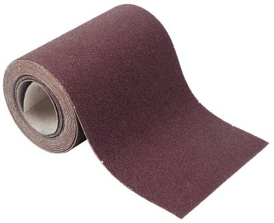 WOLFCRAFT  1 rouleau abrasif autoâ€‘agrippants G120 4 x 115 mm