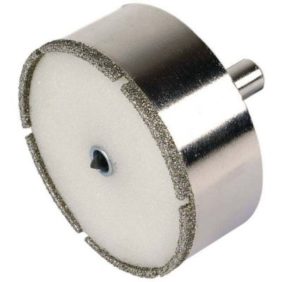 WOLFCRAFT  1 Tr&eacute;pan diamant P25 &Oslash; 68_CROSS Elec