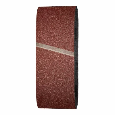 WOLFCRAFT  1890000 Grain 40 Sandpaper For Belt Sander 76x457 Mm Rouge