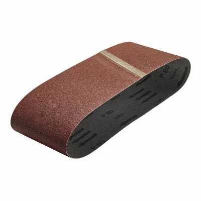 WOLFCRAFT  1920000 Grain 80 Sandpaper For Belt Sander 75x533 Mm Marron