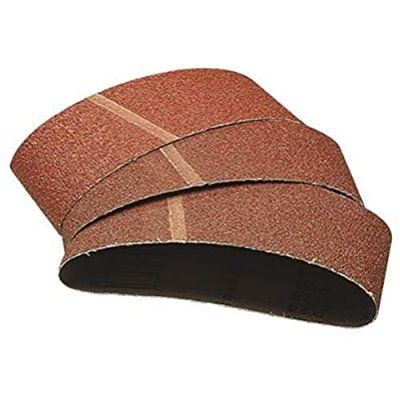 WOLFCRAFT  1956000 Bandes abrasives Grain 120 60 x 400 mm Lot de 3