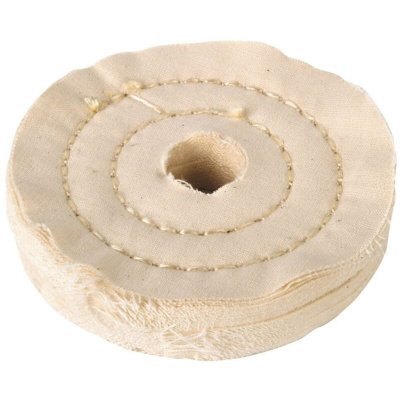 WOLFCRAFT  2146000 Polissoir coton al&eacute;sage 22,2 mm &oslash; 110 x 20 mm