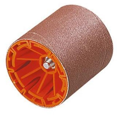 WOLFCRAFT  2245000 rouleau de pon&ccedil;age queue 8 mm 75 x 80 mm