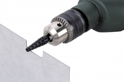 WOLFCRAFT  2535000 R&acirc;pe de polissage WSS conique &oslash; 5-12 mm queue 6,35 mm