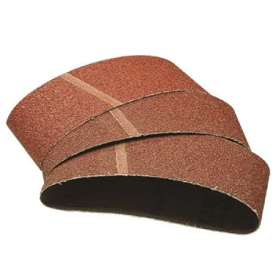 WOLFCRAFT  3113000 Bande abrasive 6 pi&egrave;ces Grain 80 76 x 457 mm