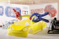 WOLFCRAFT  - 3420000 microfix micro-pince &agrave; ressort 20 mm parme/orange/rouge/vert/bleu/noir