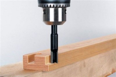 WOLFCRAFT  3901000 Fraise &agrave; rainurer HSS T8 mm Diam&egrave;tre 5 x 14 mm