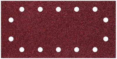 WOLFCRAFT  - 5 Patins auto-agrippants perfor&eacute;s - Grain : 40 - 115x230 mm