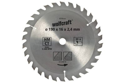 WOLFCRAFT  6732000 lame scie circulaire ct 20 dts diam&egrave;tre 150 x 20 mm
