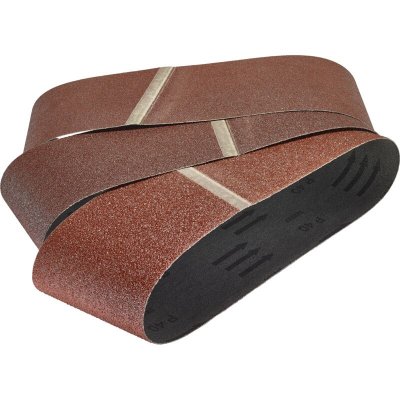 WOLFCRAFT  9 bandes abrasives 76x457