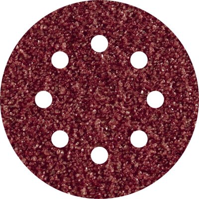 WOLFCRAFT  Disques abrasifs corindon auto-agrippants perf., grain 60