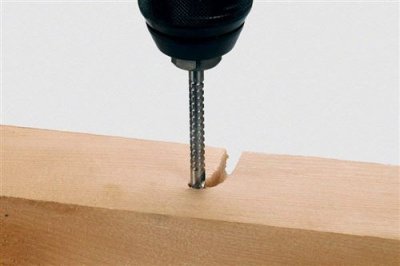 WOLFCRAFT  - Foret &agrave; rainurer pour bois/m&eacute;tal-2512000