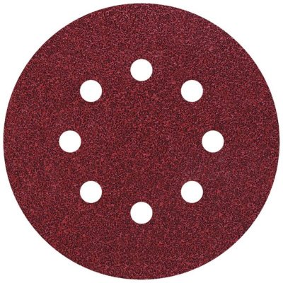 WOLFCRAFT  lot de 25 disques abrasives auto-aggripants - &oslash;125 mm - corindon
